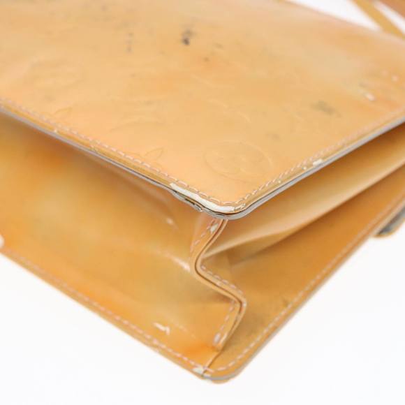 LOUIS VUITTON Monogram Vernis Spring Street Hand Bag Gris M91029 LV Auth ki4961 - Picture 15 of 16